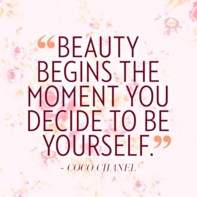 Beauty Begins With Yourself