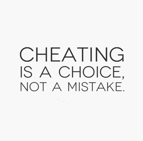 Cheating In A Relationship Is Not Mistake
