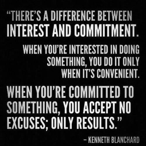 Commitement and Work Ethic Quotes