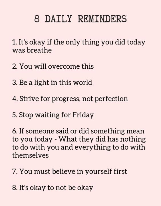 Daily Reminders Need To Read