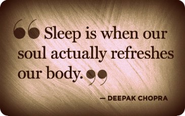 Deepak Chopra Quotes Sleep & Stress