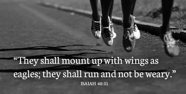 Inspirational Bible Verses for runners