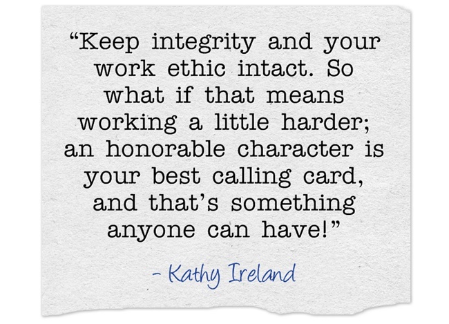 Integrity and Work Ethics Quotes