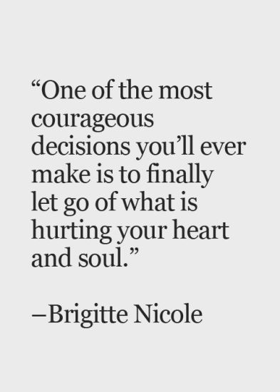 Letting go and Moving on Quotes