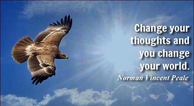 Norman Vincent Peale quotes on positive thinking