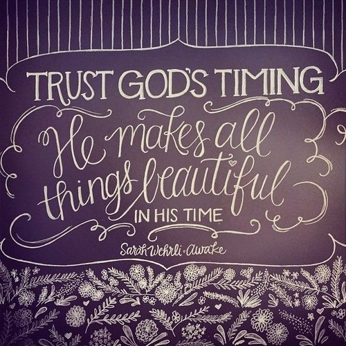 Quotes about Trusting God's timing