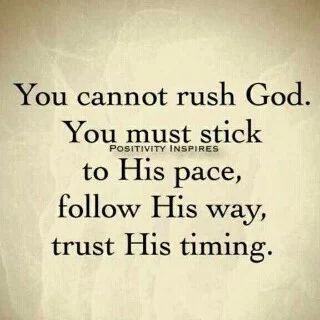 Quotes about Trusting in God's timing