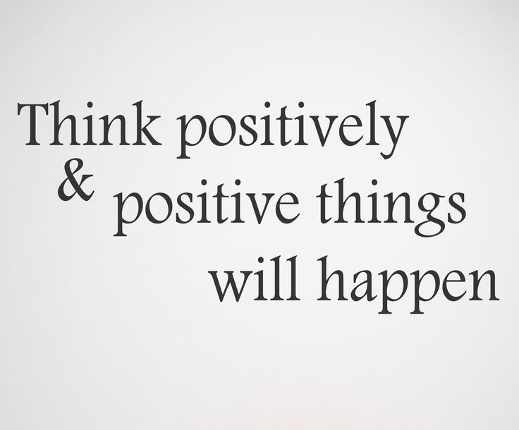 Think Positive Quotes
