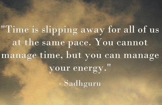 Top Sadhguru Quotes about Time