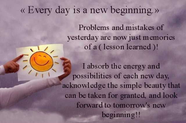Uplifting Quote On New Beginning