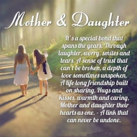 Mother & Daughter Quotes