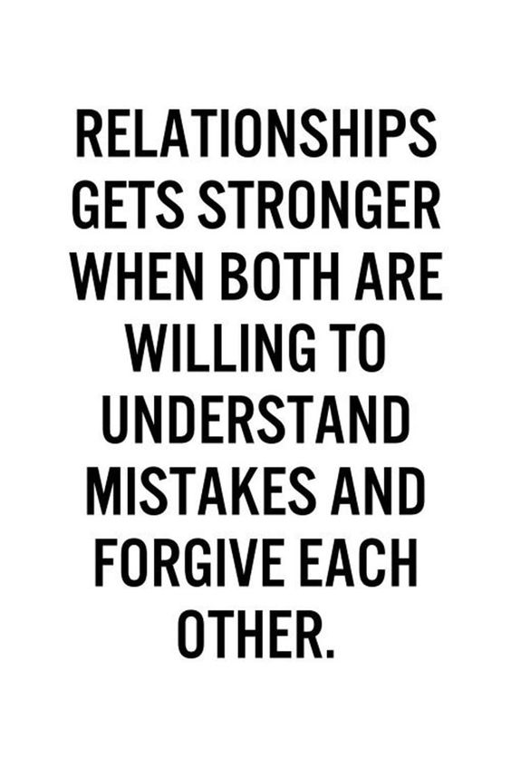 Relationship Forgiveness Quotes